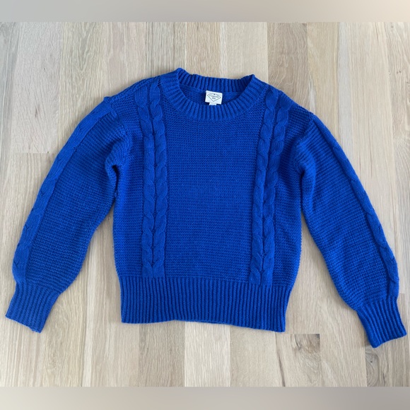 St. John's Bay Sweaters - St. John's Bay Vibrant Blue Knit Sweater